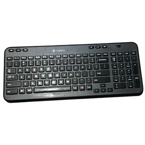 Logitech K360 Wireless Keyboard Black Compact Media Keys Model Y-R0017 K360